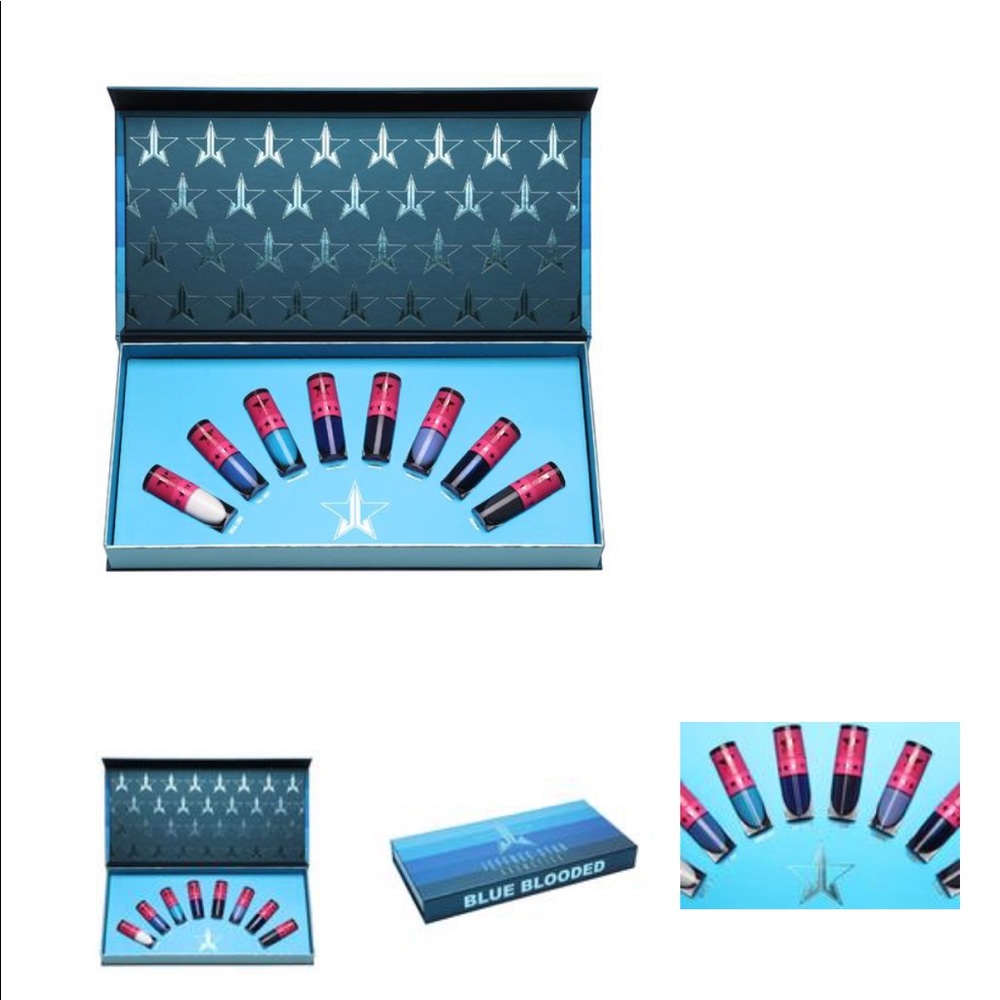 BNIB Jeffree Star Cosmetics Mini Blue Blood Bundle